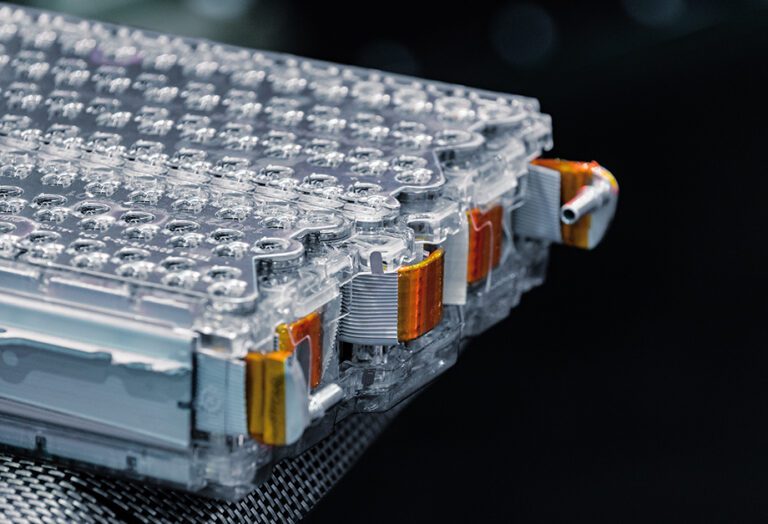 Electric,Car,Lithium,Battery,Pack,And,Power,Connections.,Isolated,On