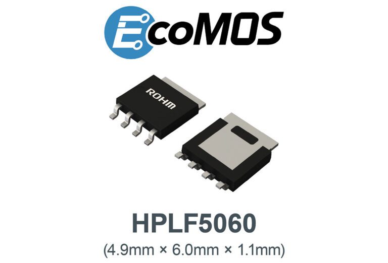 ROHM adds compact HPLF5060 package to 40 V, 60 V automotive MOSFET lineup