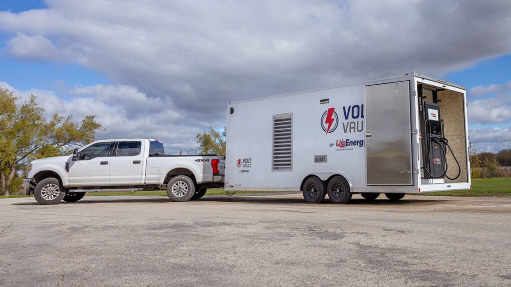 U.S. Energy adds compact propane-powered mobile DC fast charger to Volt Vault line