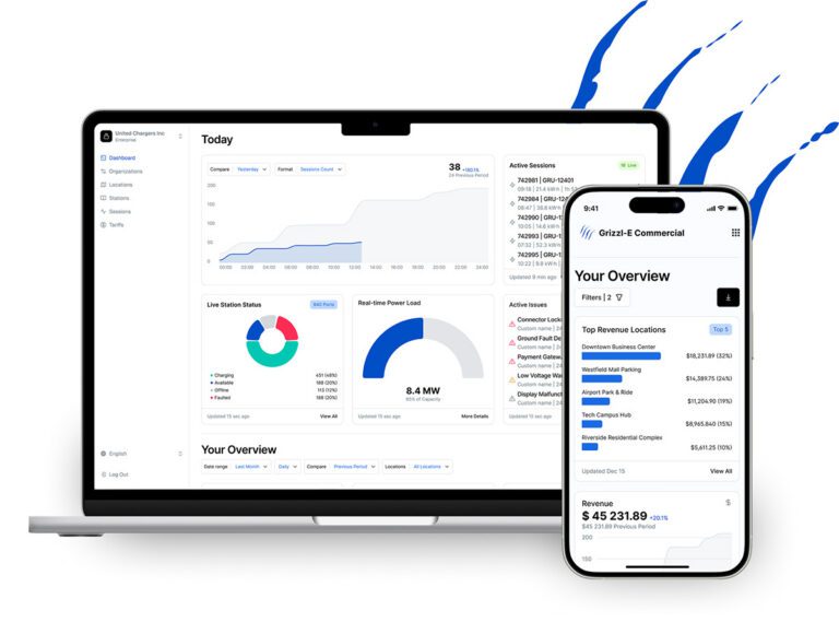 United-Chargers-launches-Grizzl-E-Connect-Commercial-EV-charging-software-platform