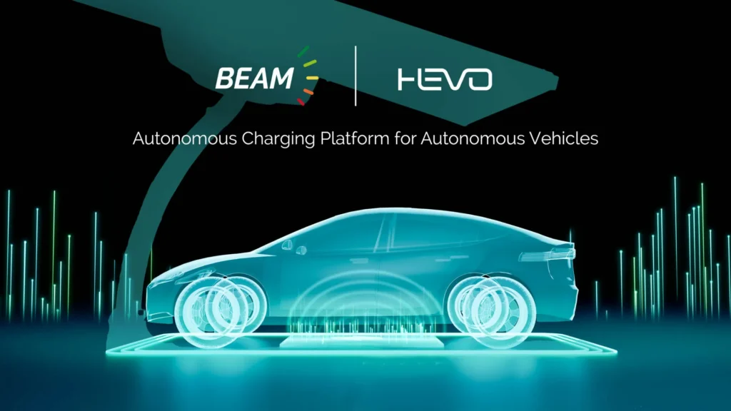 Beam Global and HEVO launch wireless charging platform for autonomous EVs