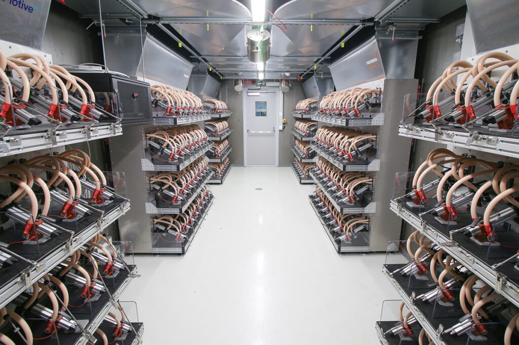 CamMotive’s new UK battery lab offers 800 channels, 800 A per cell and 1 MW pack testing
