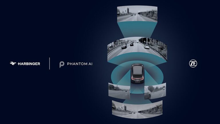 Harbinger acquires autonomous driving company Phantom AI and secures licensing agreement with ZF