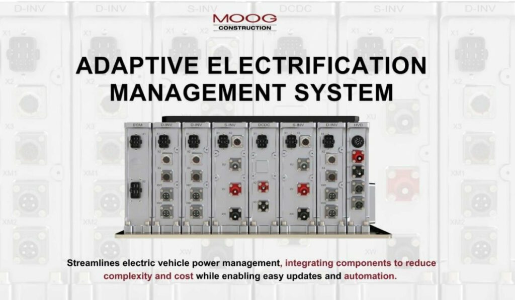 Moog Construction’s AEMS combines EV components to save space and cost