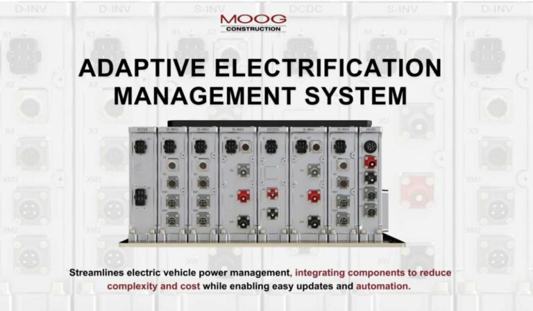 Moog Construction’s AEMS combines EV components to save space and cost