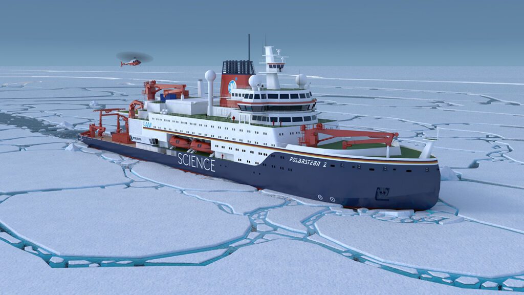 AYK Energy’s 16 MWh Pisces+ battery will power Germany’s next Polarstern ice-class research ship