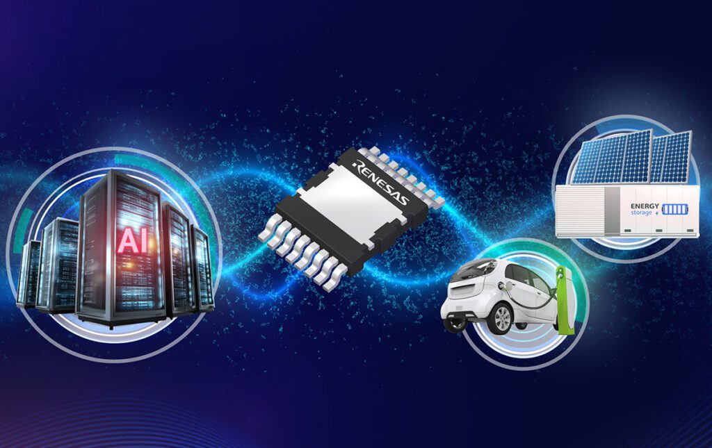Renesas’ bidirectional 650 V GaN switch replaces back-to-back FETs with one 110 mΩ device