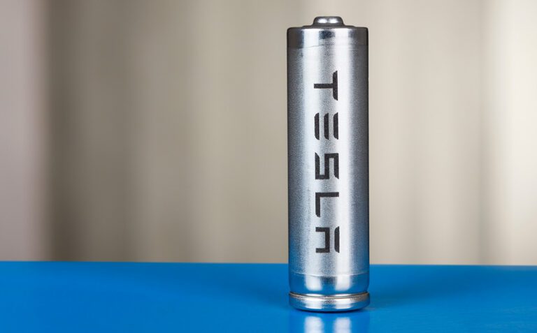 Tesla Battery AdobeStock_294963710_Editorial_Use_Only