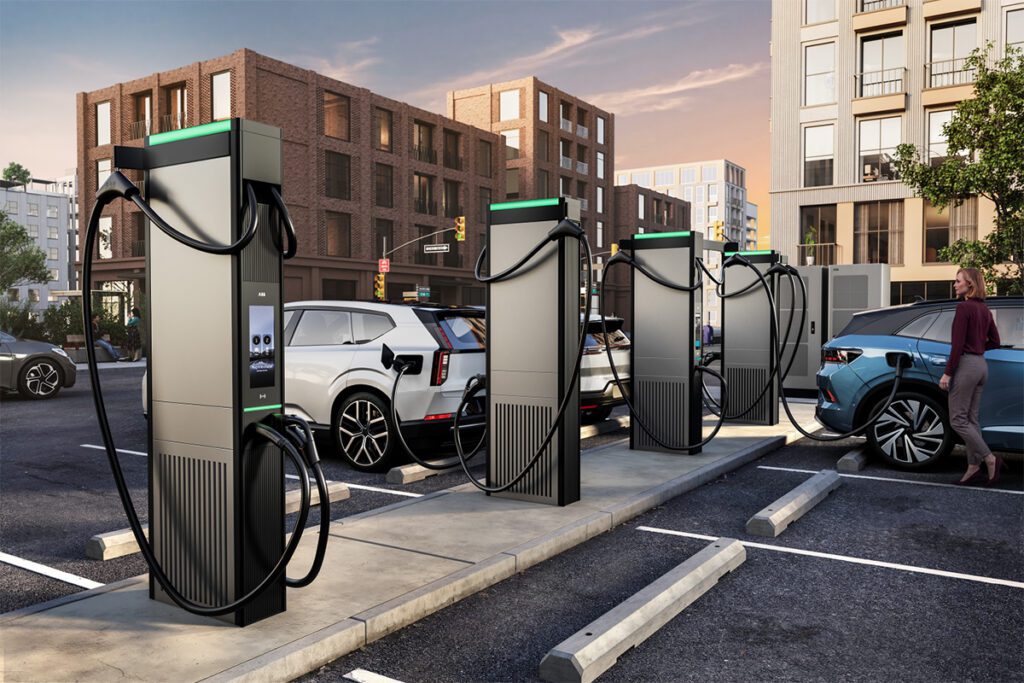ABB’s new OM M-Series EV chargers: a distributed system that optimizes power delivery