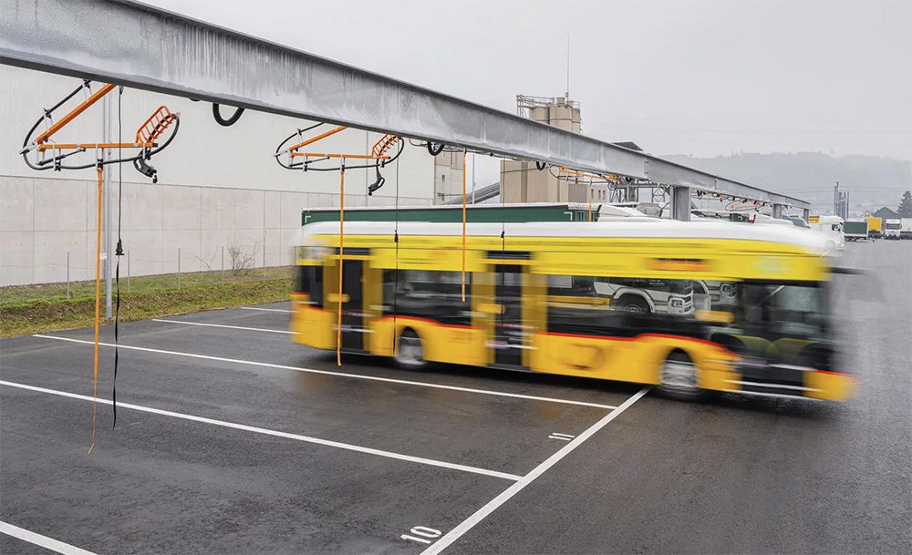 Swiss Post deploys Kempower charging stations for electric buses and trucks