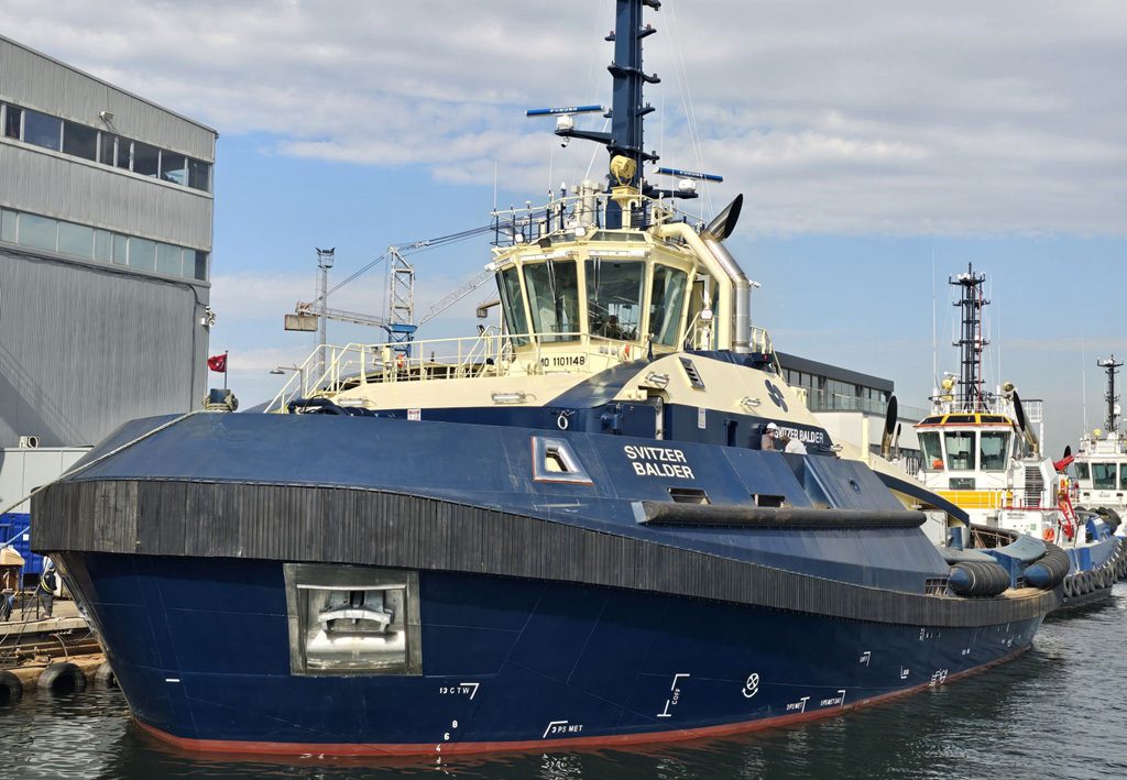 Svitzer Balder completes sea trials of electric escort tug with 6 MWh LFP battery system