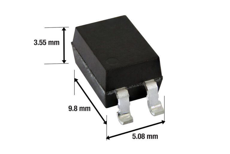 Vishay’s new automotive MOSFET driver delivers 8 mm creepage in compact SMD-4 package