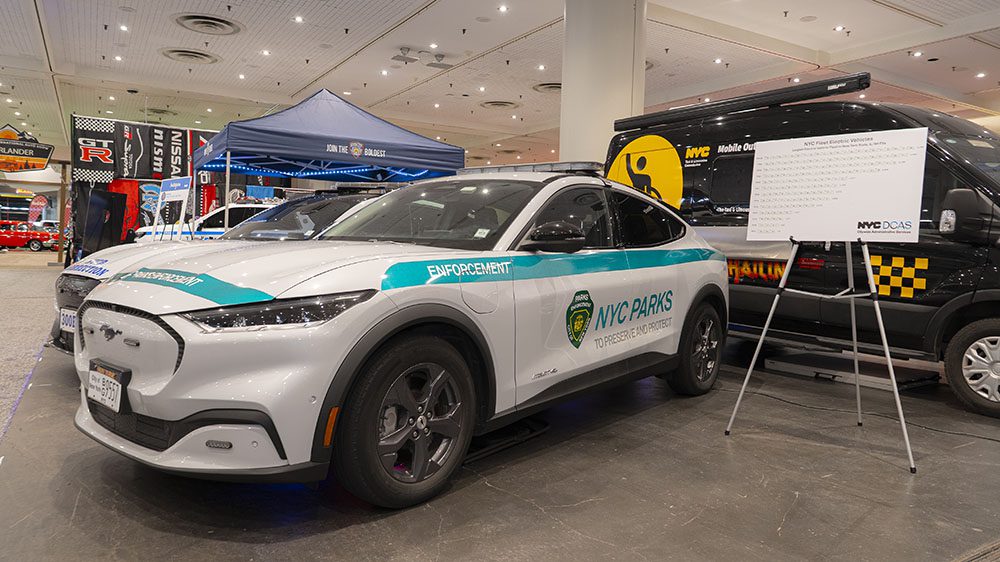 NYC law enforcement agencies now have 1,000 plug-in vehicles in service
