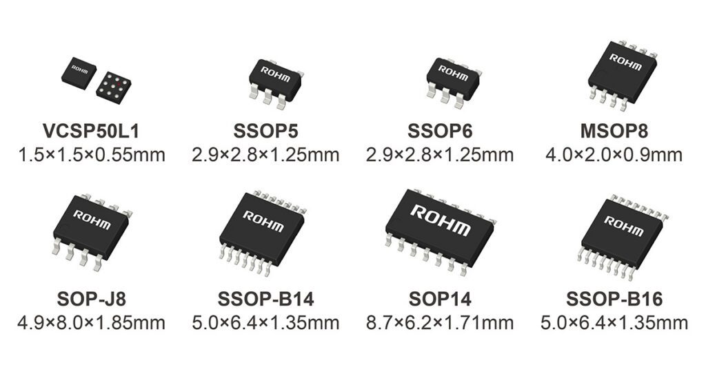 ROHM adds 17 CMOS op amps for automotive sensor processing and motor control