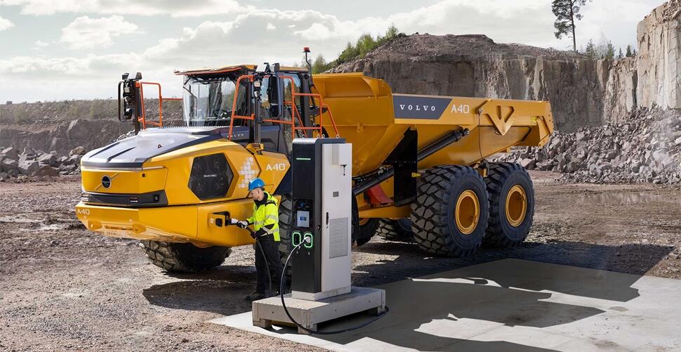 Volvo CE enters serial production of A30 Electric and A40 Electric articulated haulers