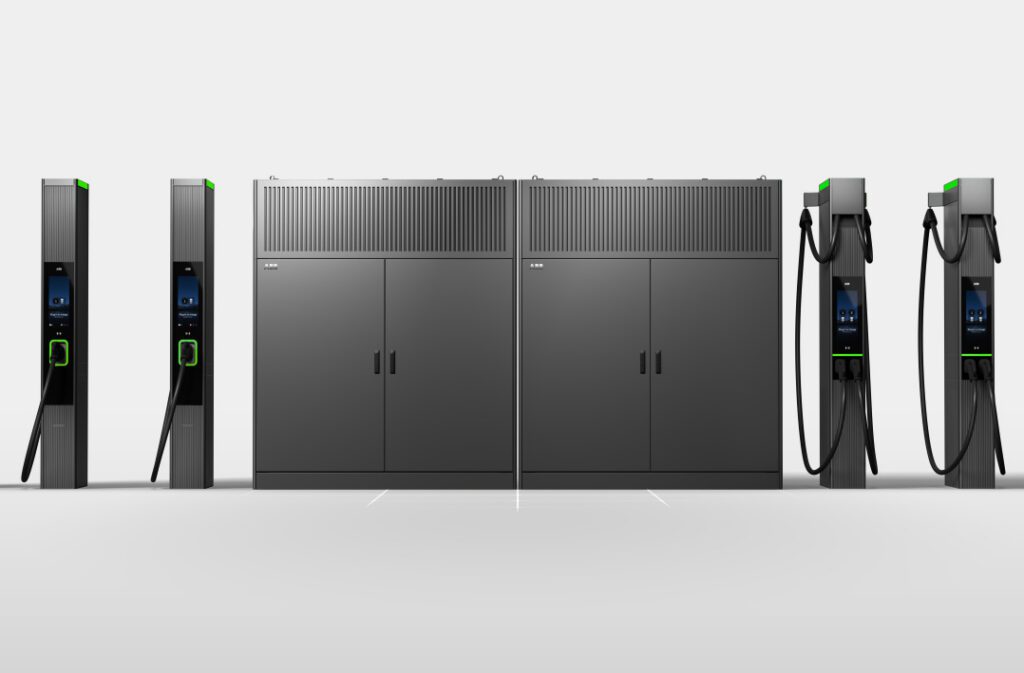ABB’s new OM X-Series EV charging system handles the most demanding megawatt-scale use cases