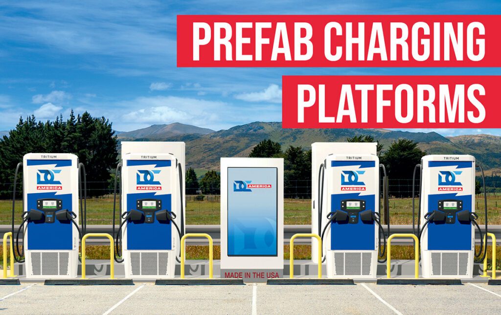 DC-America’s prefab charging platforms offer flexibility as well as savings