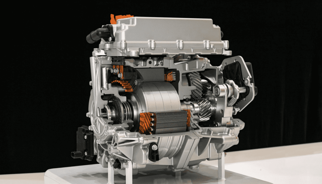 Hyundai Mobis develops 160-kW EV drive system with 16% higher specific power and 20% volume reduction