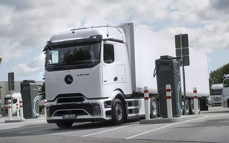 Mercedes-Benz eActros 600 electric trucks i