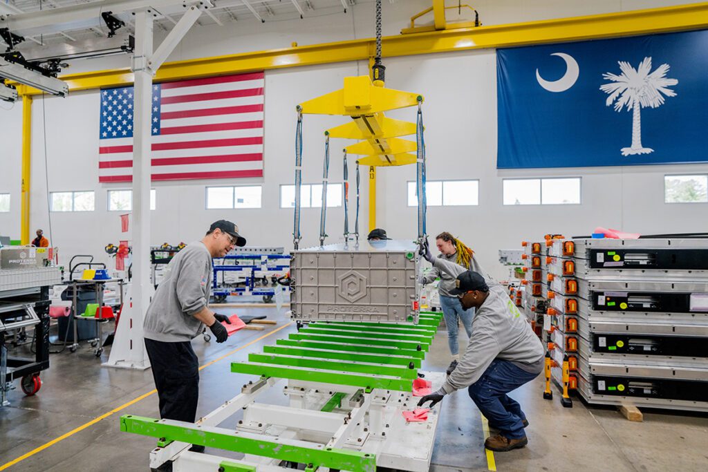 Proterra adds US-sourced cell option to Onyx heavy-duty battery platform