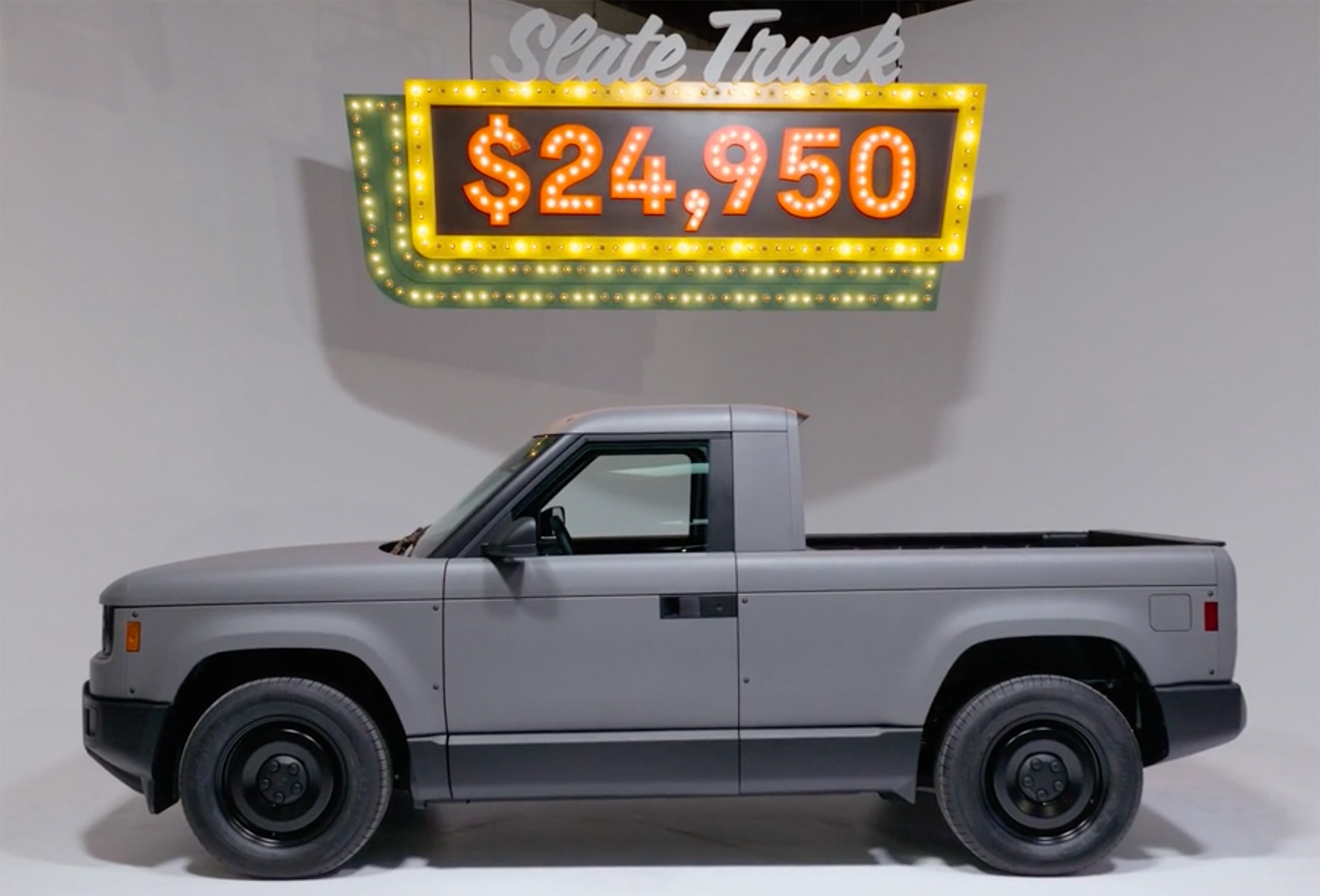Slate Auto's $24,950 EV Pickup Is Real. The Asterisk Matters. | AutoWheeler