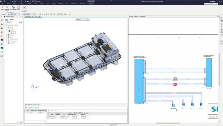 Charged EVs | Siemens brings wiring design and 3D harness routing into ...