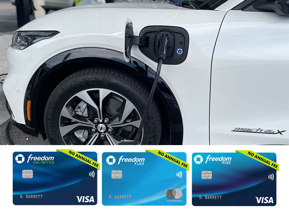 Chase credit card adds EV charging to its list of 5% cash-back categories