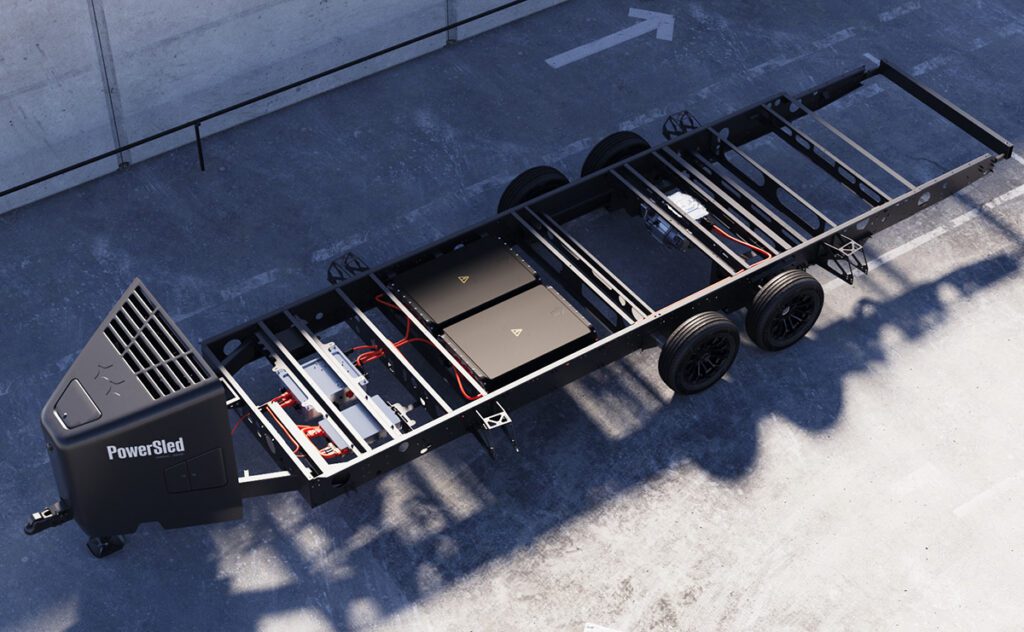 PowerSled brings exportable power to the job site while saving space and fuel