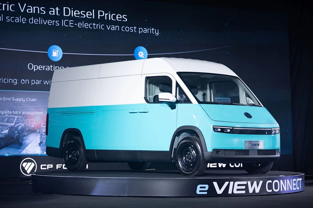 Chinese automaker BAIC FOTON’s eView Connect electric van debuts in Thailand