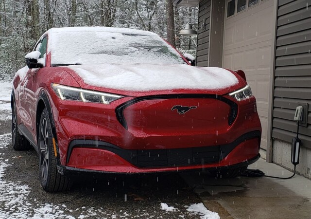 120-Volt charging in the snow