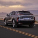 Rear of the 2023 Cadillac LYRIQ.