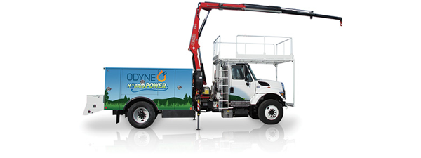 VIDEO: Odyne Systems delivers seven plug-in hybrid work trucks